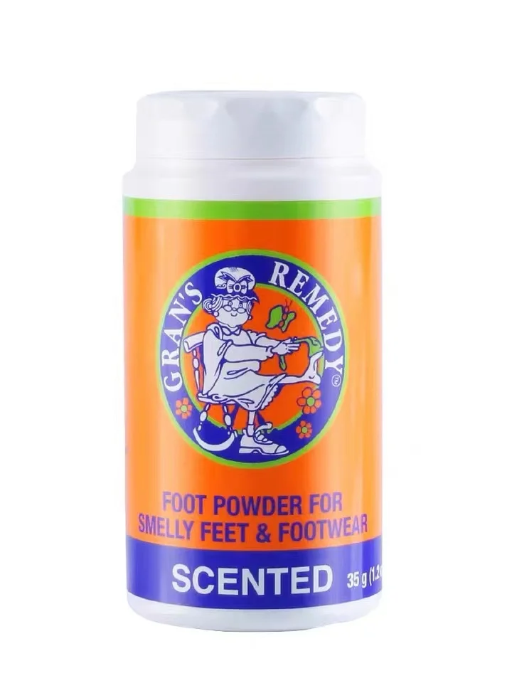 旋转喷洒型Gran's Remedy Scented Powder 35g 老奶奶臭脚粉(清香型) 【保质期2028/05】